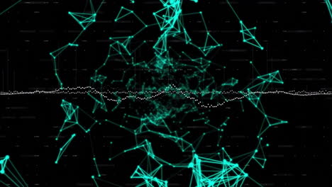 Animation-of-network-of-connections-on-black-background