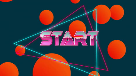 Animation-of-start-text-over-orange-spots