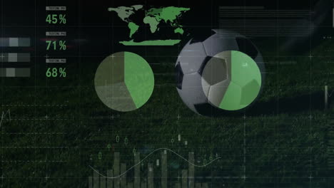 Animación-Del-Procesamiento-De-Datos-Financieros-Sobre-Las-Piernas-De-Un-Jugador-De-Fútbol-Con-Balón.