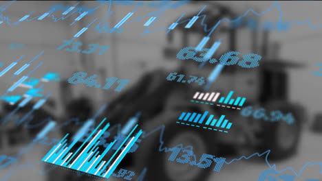 Animation-of-financial-data-processing-over-warehouse