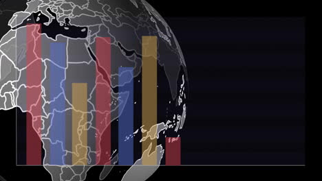 Animation-of-spinning-globe-over-diagrams