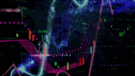 Animación-Del-Procesamiento-De-Datos-Financieros-Sobre-Grid