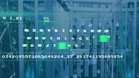 Animation-of-data-processing-over-computer-servers