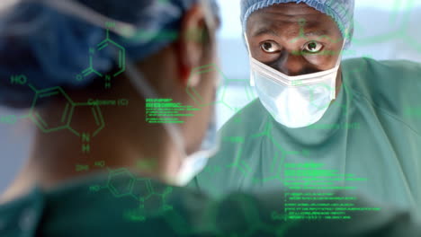 Animation-of-scientific-data-processing-over-diverse-surgeons-in-hospital