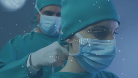 Animation-of-connections-over-diverse-surgeons