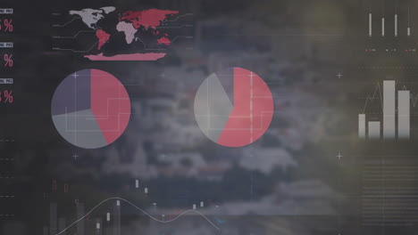 Animación-De-Estadísticas-Y-Procesamiento-De-Datos-Sobre-El-Paisaje-Urbano