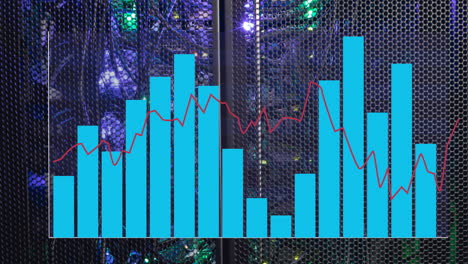 Animación-Del-Procesamiento-De-Datos-Digitales-Sobre-Servidores-Informáticos