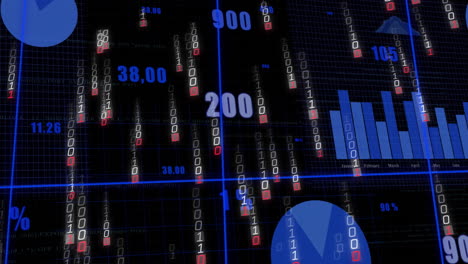 Animación-De-Procesamiento-De-Datos-Y-Codificación-Binaria-Sobre-Fondo-Oscuro