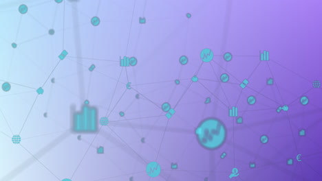 Animation-of-globe-of-network-of-connections-with-digital-icons