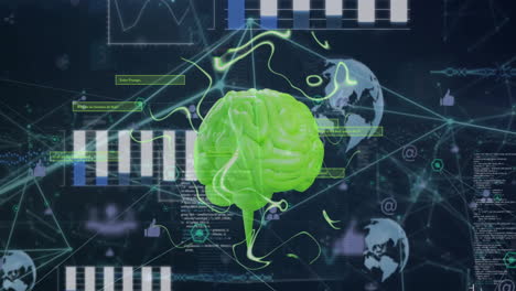 Animation-of-human-brain-and-data-processing