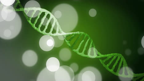 Animation-of-dna-strand-spinning-over-dark-background