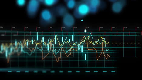 Animación-Del-Procesamiento-De-Datos-Financieros-Sobre-Fondo-Negro