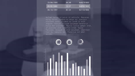 Animation-of-financial-data-processing-over-empty-office