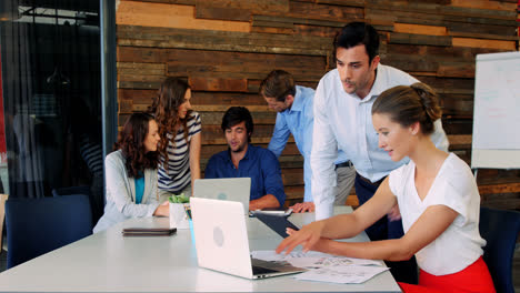 Group-of-business-executive-working-in-office