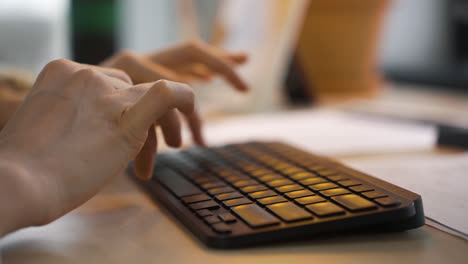 Hands-on-computer-keyboard