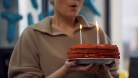 Woman-with-birthday-cake