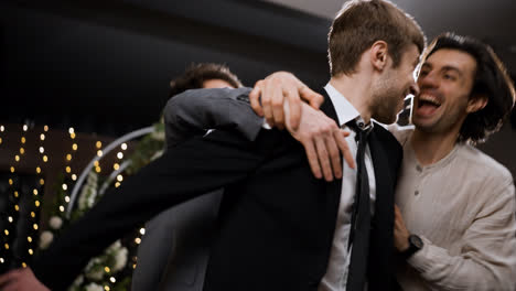 Groom-with-friends