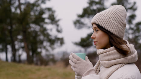 Woman-drinking