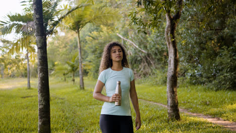 Girl-drinking-water