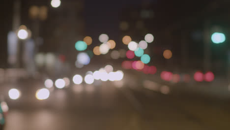 Luces-Bokeh-De-La-Ciudad-De-Noche