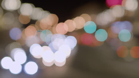 Luces-Bokeh-De-La-Ciudad-De-Noche