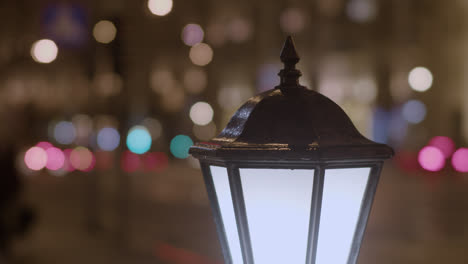 Luces-Bokeh-De-La-Ciudad-De-Noche