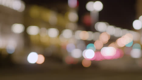 Luces-Bokeh-De-La-Ciudad-De-Noche