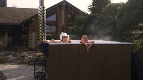 Outdoor-hot-tub