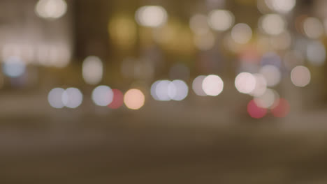 Luces-Bokeh-De-La-Ciudad-De-Noche