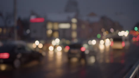 Luces-Bokeh-De-La-Ciudad-De-Noche