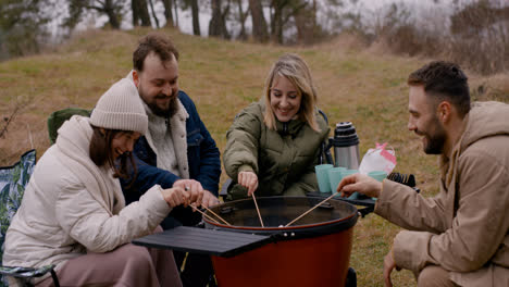 BBQ-marshmallows