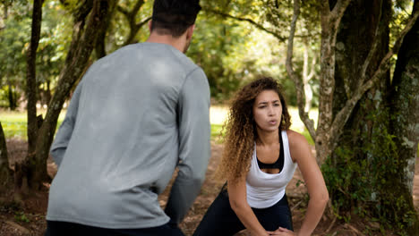 Couple-training-together