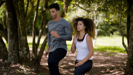 Couple-training-together