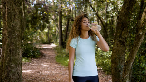 Girl-drinking-water