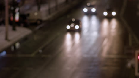 Luces-Bokeh-De-La-Ciudad-De-Noche