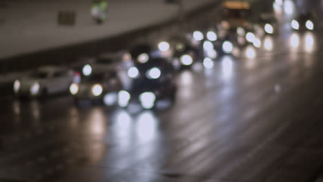 Luces-Bokeh-De-La-Ciudad-De-Noche