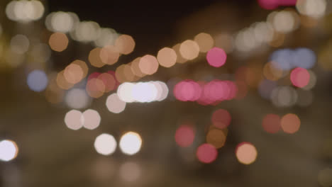 Luces-Bokeh-De-La-Ciudad-De-Noche