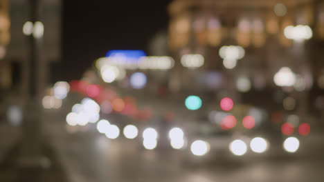 Luces-Bokeh-De-La-Ciudad-De-Noche