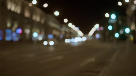 Luces-Bokeh-De-La-Ciudad-De-Noche