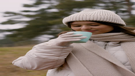 Woman-drinking