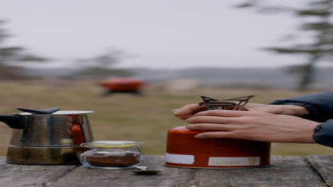 Man-preparing-coffee