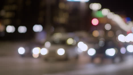 Luces-Bokeh-De-La-Ciudad-De-Noche