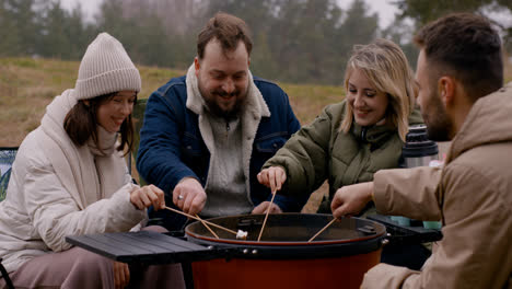 BBQ-marshmallows