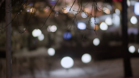 Luces-Bokeh-De-La-Ciudad-De-Noche