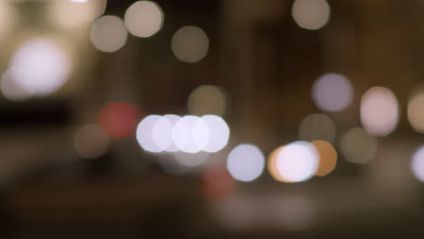 Luces-Bokeh-De-La-Ciudad-De-Noche