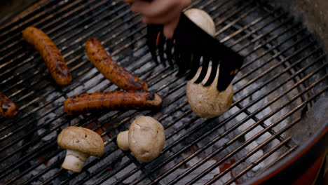 Comida-En-Parrilla-De-Barbacoa