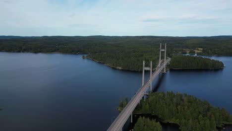 Above-the-Dams:-A-Glimpse-of-Finnish-Lakes-from-the-Sky