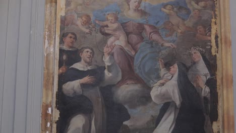 Artists-religious-painting-in-Catholic-Church-of-Santi-Filippo-e-Giacomo