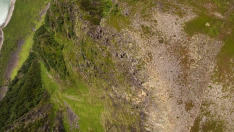 Aerial-of-mountains-and-fjord-in-Norway