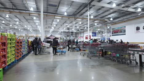 Líneas-De-Pago-Del-Almacén-De-Hayes-Costco